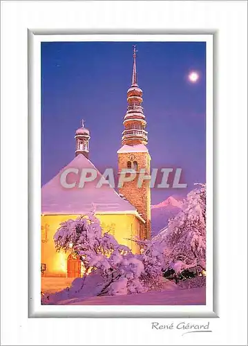 Cartes postales moderne Rene Gerard Image de Montagne Clair de Lune