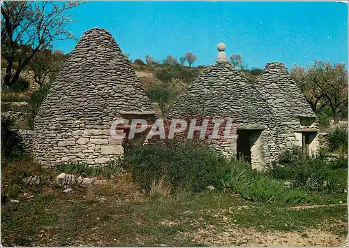 Moderne Karte Les Belles Images de Provence Boris Cabanes en pierres seches