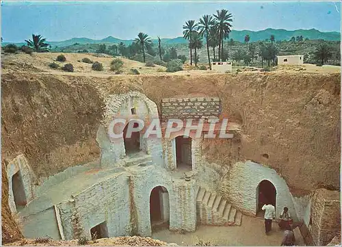 Cartes postales moderne Sud Tunisien Matmata Habitation Traditionelle