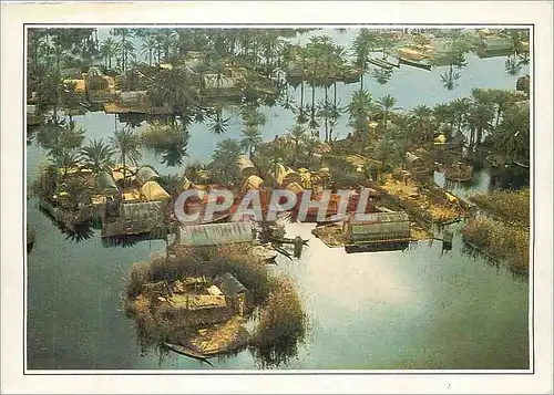 Cartes postales moderne Irak Les Maadans habitants des marais