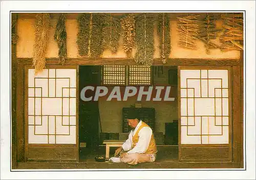 Cartes postales moderne Korea Seoul Un herboriste coreen