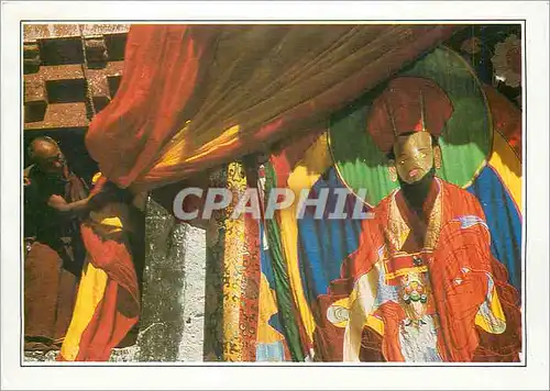 Cartes postales moderne India Ladakh Fete annuelle au monastere d'Hemis
