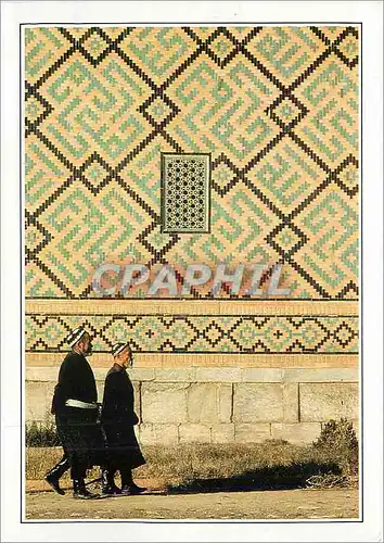 Moderne Karte Samarkand La Madrasa