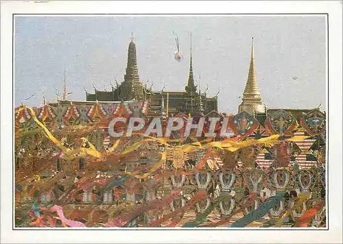 Moderne Karte Thailand Bangkok Le Wat Phra Keo