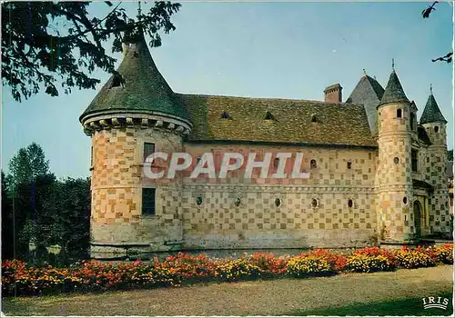 Moderne Karte En Normandie Le Chateau de St Germain de Livet