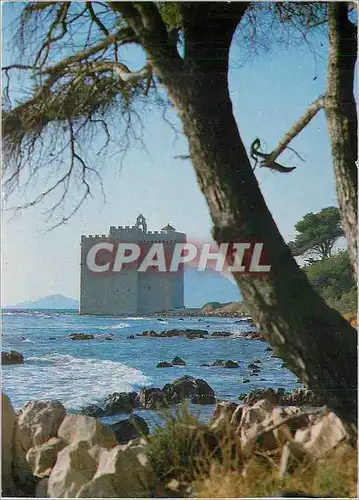 Cartes postales moderne Abbaye de ND de Lerins Ile Saint Honorat Cannes Monastere fortifie