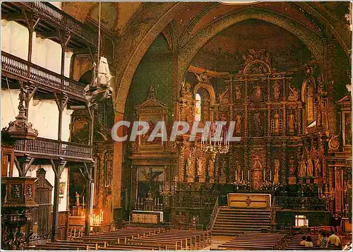 Moderne Karte Saint Jean de Luz Interieur de l'Eglise