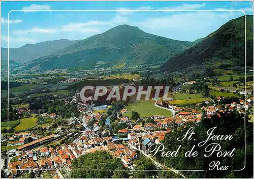 Cartes postales moderne St Jean Pied de Port PA Vue aerienne