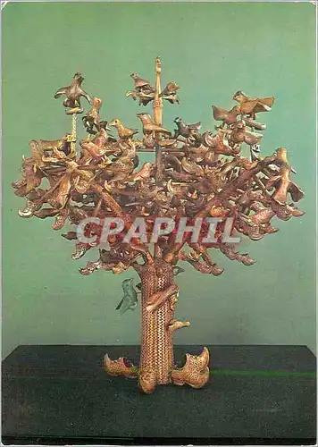 Cartes postales moderne Paris Musee National des Arts et Traditions Populaires Arbre a sabots chef d'oeuvre de Francois