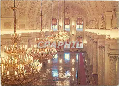 Moderne Karte The Great Kremlin Palace Hall of St George Used for international conferences of Communist and W