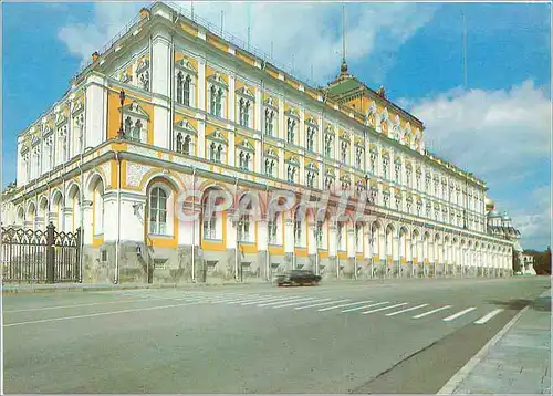 Moderne Karte The Great Kremlin Palace Architectural monument Chief architect Konstantin Ton