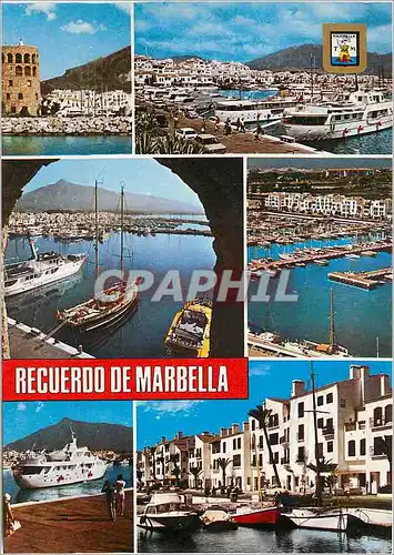 Cartes postales moderne Marbella Costa del Sol Puerto Banus Divers aspects