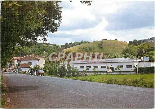 Cartes postales moderne Dancharinea Navarra Carretera a Francia al fondo Aduana