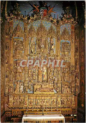 Cartes postales moderne Burgos Cathedral Retable de Sainte Anne