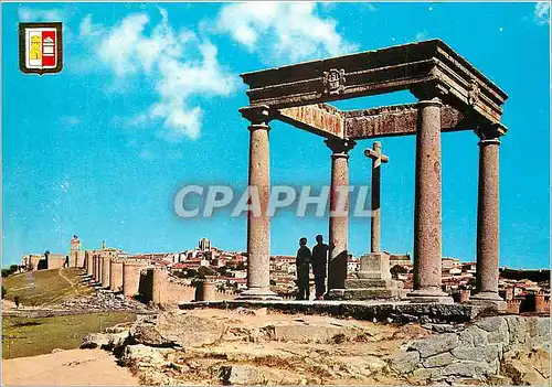 Moderne Karte Avila The four posts Partial View