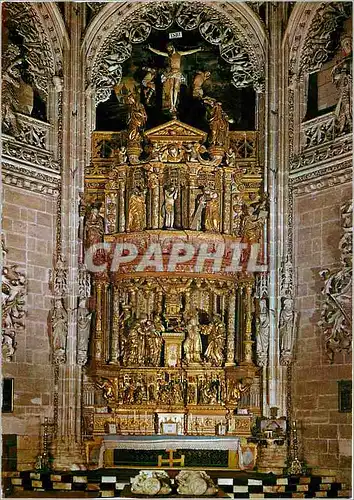 Cartes postales moderne Burgos Catedral Chapelle des Condestables Maitre Autel