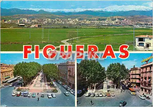 Cartes postales moderne Figueras Varios aspectos