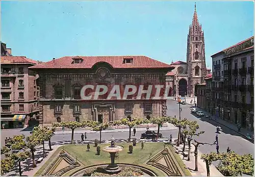 Cartes postales moderne Oviedo Place de Porlier