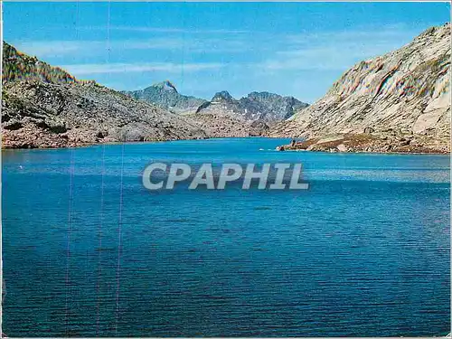 Moderne Karte Benasque Pirineo Aragones Lago de Cregtiefin