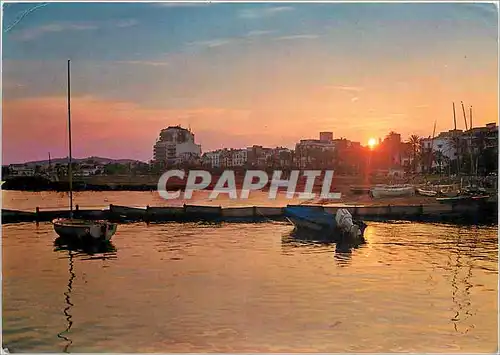 Cartes postales moderne Costa Dorada Sitges Atardecer