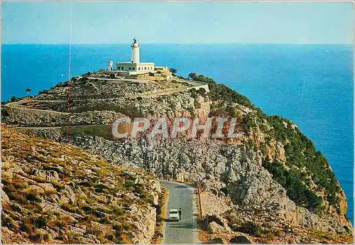 Moderne Karte Formentor Mallorca Vue du Phare