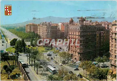 Cartes postales moderne Barcelona Calvo Sotelo Square and Diagonal