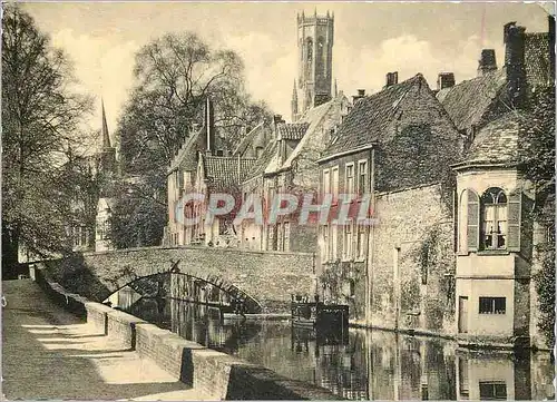 Moderne Karte Bruges Quai Vert