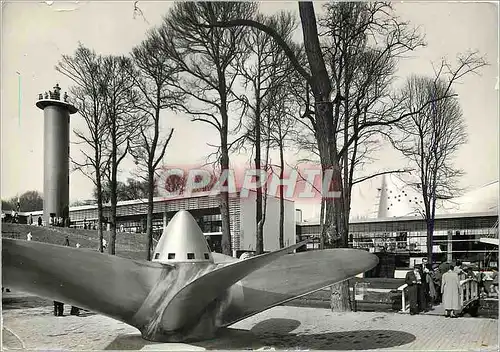 Moderne Karte Le Pavillon des Pays Bas Exposition de Bruxelles