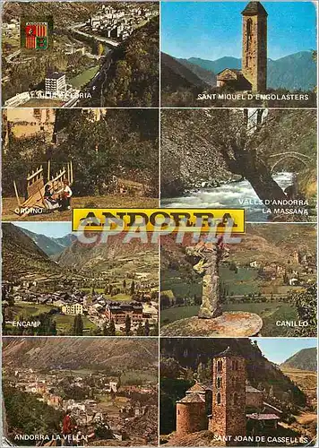 Cartes postales moderne Valls d'Andorra