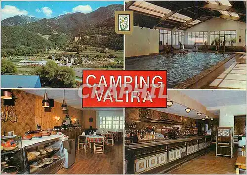 Cartes postales moderne Valls d'Andorra Camping Valira