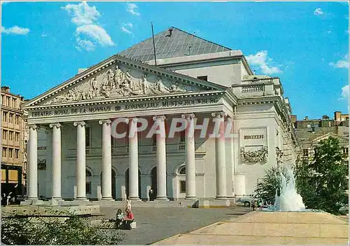 Cartes postales moderne Bruxelles Brussel Theatre Royal de la Monnaie