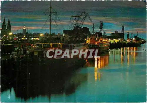 Cartes postales moderne Ostende Embarcadere du car ferry Ostende Dover Bateaux