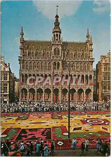 Moderne Karte Bruxelles Grand Place Maison du Roi