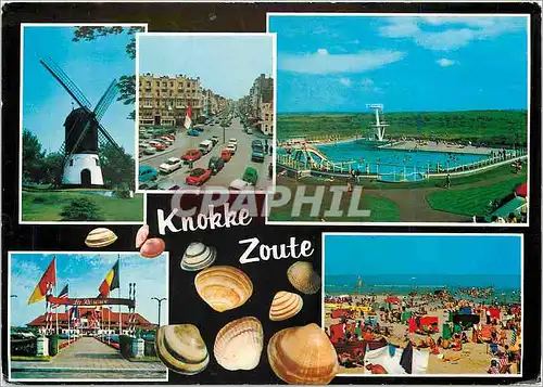 Cartes postales moderne Un bonjour de Knokke Zoute