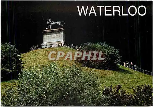 Cartes postales moderne Waterloo Le Lion