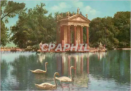 Cartes postales moderne Roma Villa Borghese Le Petit lac