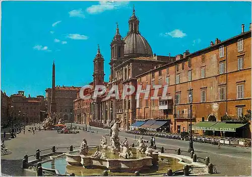 Moderne Karte Roma Place Navonne