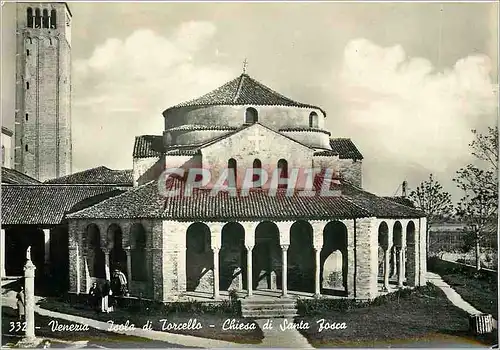 Cartes postales moderne Venezia Isola di Torcello Chiesa di Santa Fosca