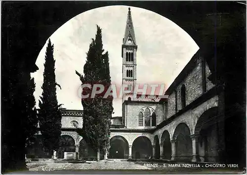 Cartes postales moderne Firenze S Maria Novella Chiostro Verde