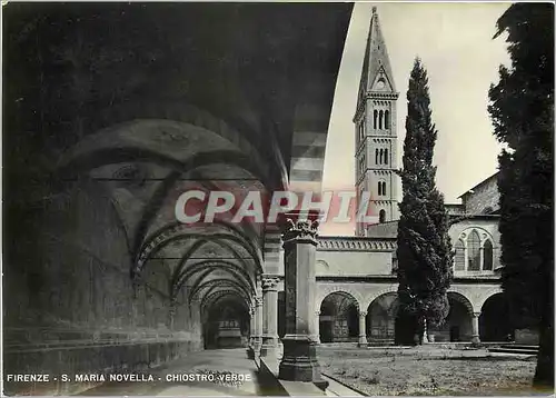 Cartes postales moderne Firenze S Maria Novella Chiostro Verde