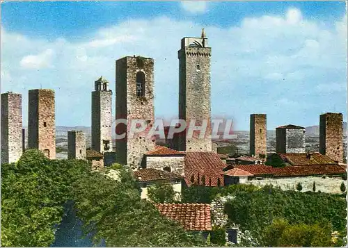 Cartes postales moderne S Gimignano Le Torri viste dalla Rocca