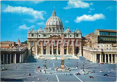 Cartes postales moderne Roma Place Saint Pierre