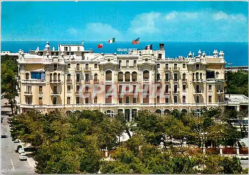 Moderne Karte Riviera di Rimini Grand Hotel