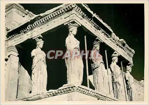 Cartes postales moderne Athens The Karyatides