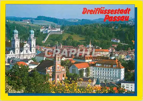 Cartes postales moderne Dreiflussestadt Passau