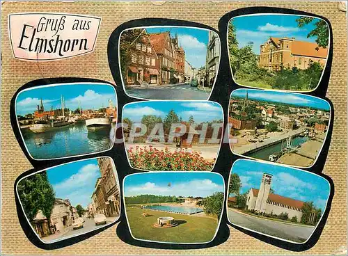 Cartes postales moderne Gruss aus Elmshorn
