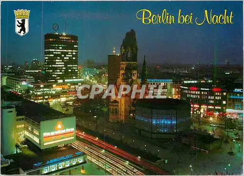Cartes postales moderne Berlin bei Nacht