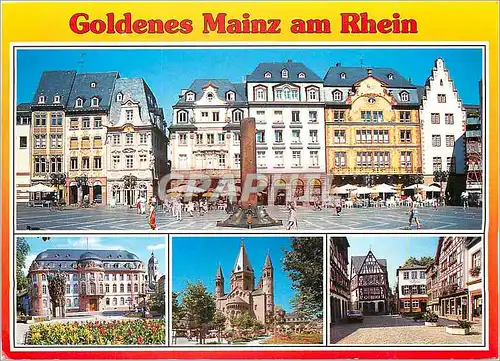 Cartes postales moderne Goldenes Mainz am Rhein