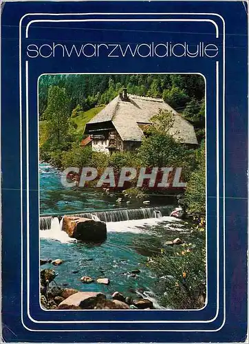Moderne Karte Schwarzwaldidylle
