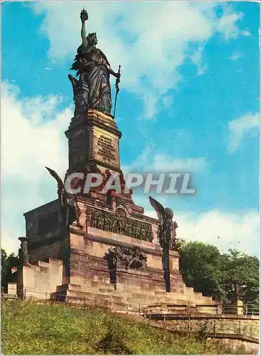 Cartes postales moderne Rudesheim am Rhein Monument du Niederwald
